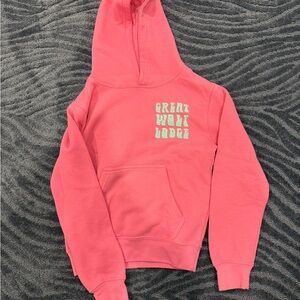 Great Wolf Lodge girls pink hoodie